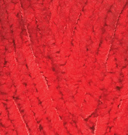 Alize Softy – 056 – Red – fir pufos pentru croșetat