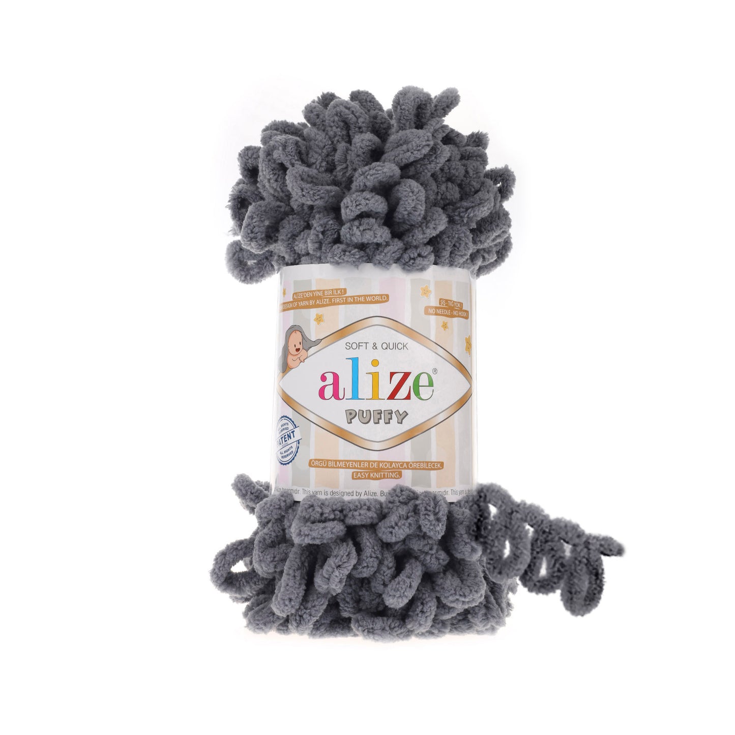 Alize Puffy - 087 - Grey