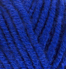Alize Superlana Maxi – 141 – Royal Blue – fir gros cu lână pentru tricotat
