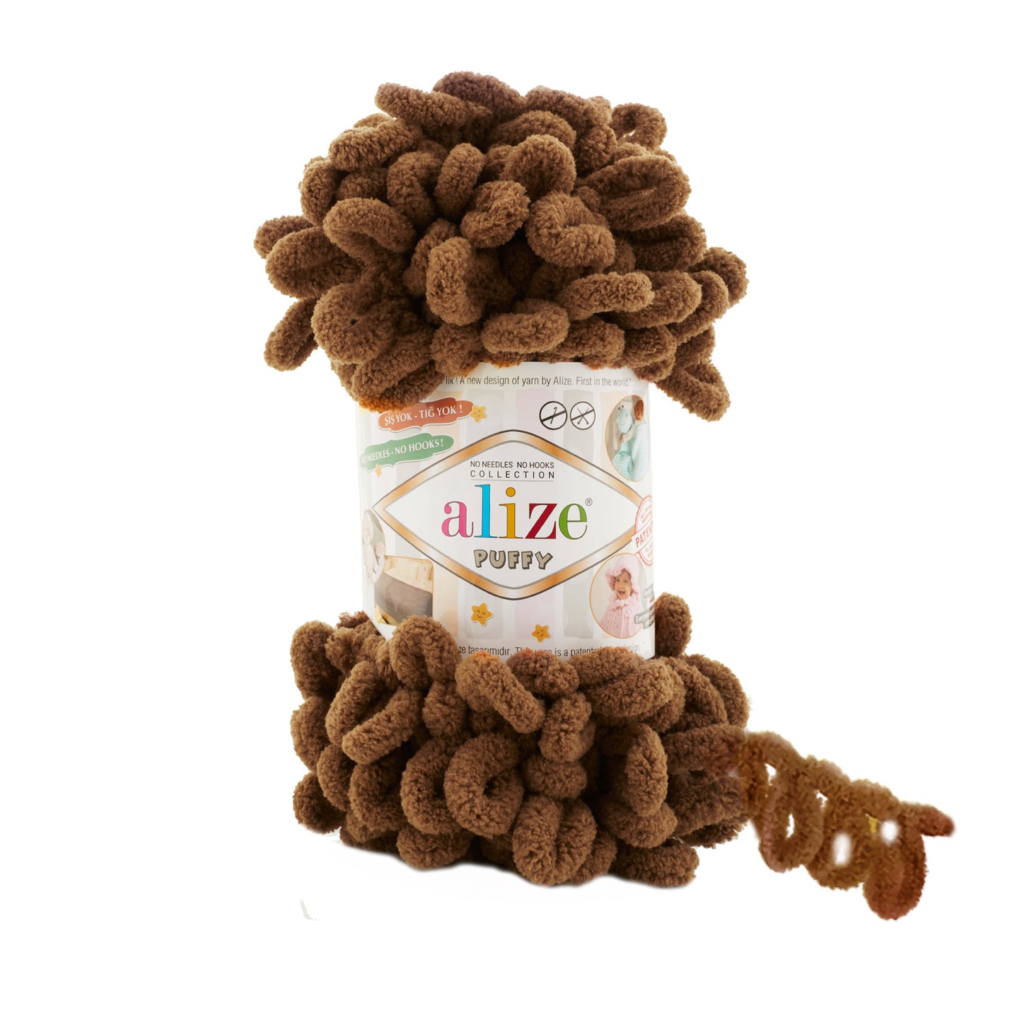 Alize Puffy - 321 - Brown