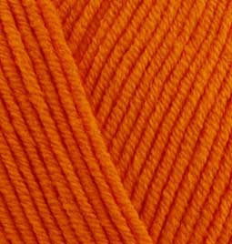 Alize Cotton Gold – 037 – Orange – fir cu bumbac pentru croșetat