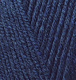 Alize Baby Best – 058 – Dark Blue – fir moale pentru croșetat și tricotat