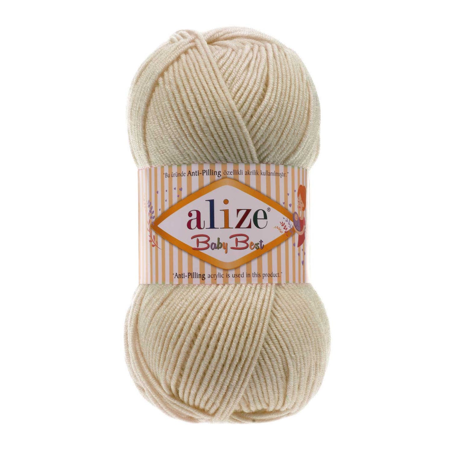 Alize Baby Best - 599 - Dirty White