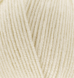 Alize Baby Best – 062 – Light Cream – fir moale pentru croșetat și tricotat