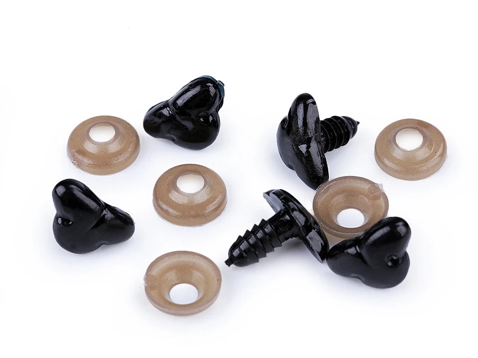 Nas pentru jucarii cu dispozitiv de siguranta 11x17 mm