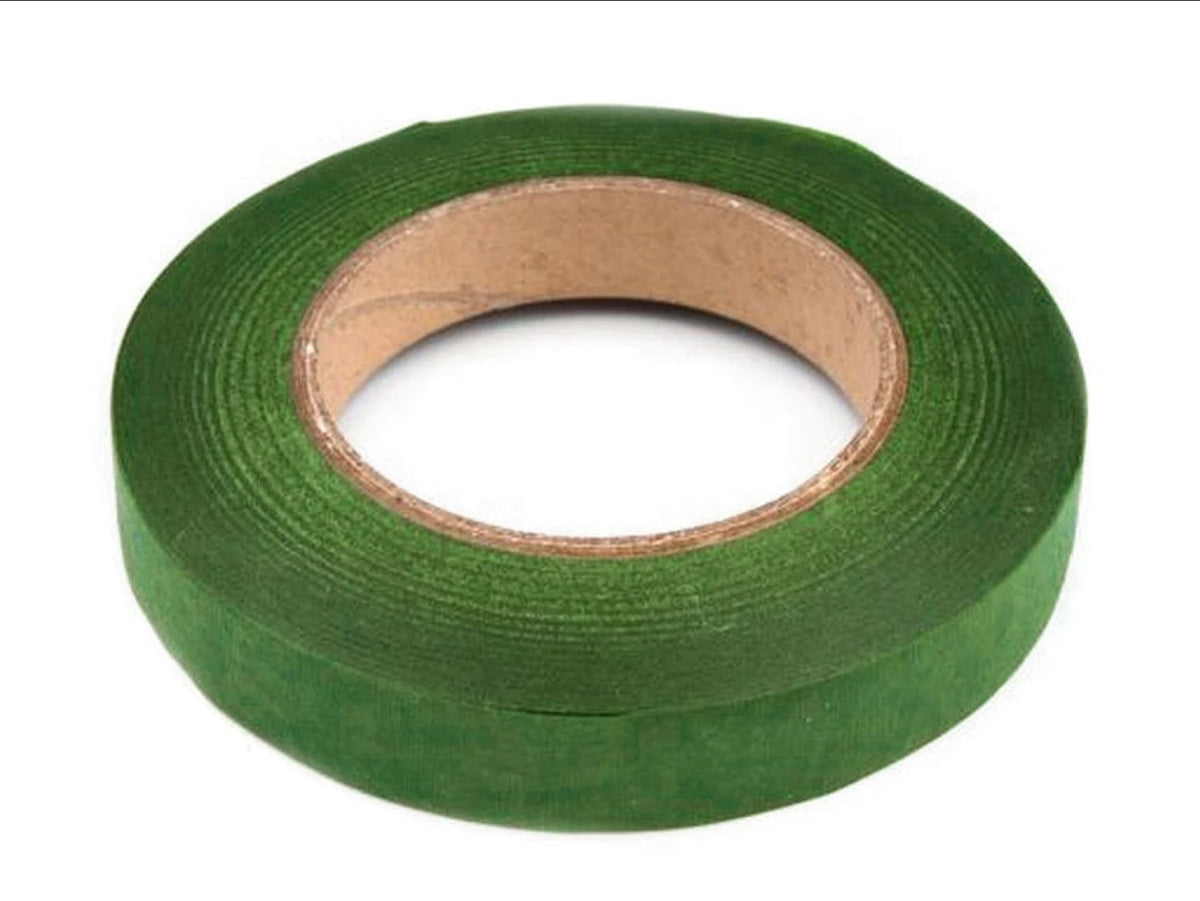 Banda Floristica 12mm / 27m - Verde Deschis