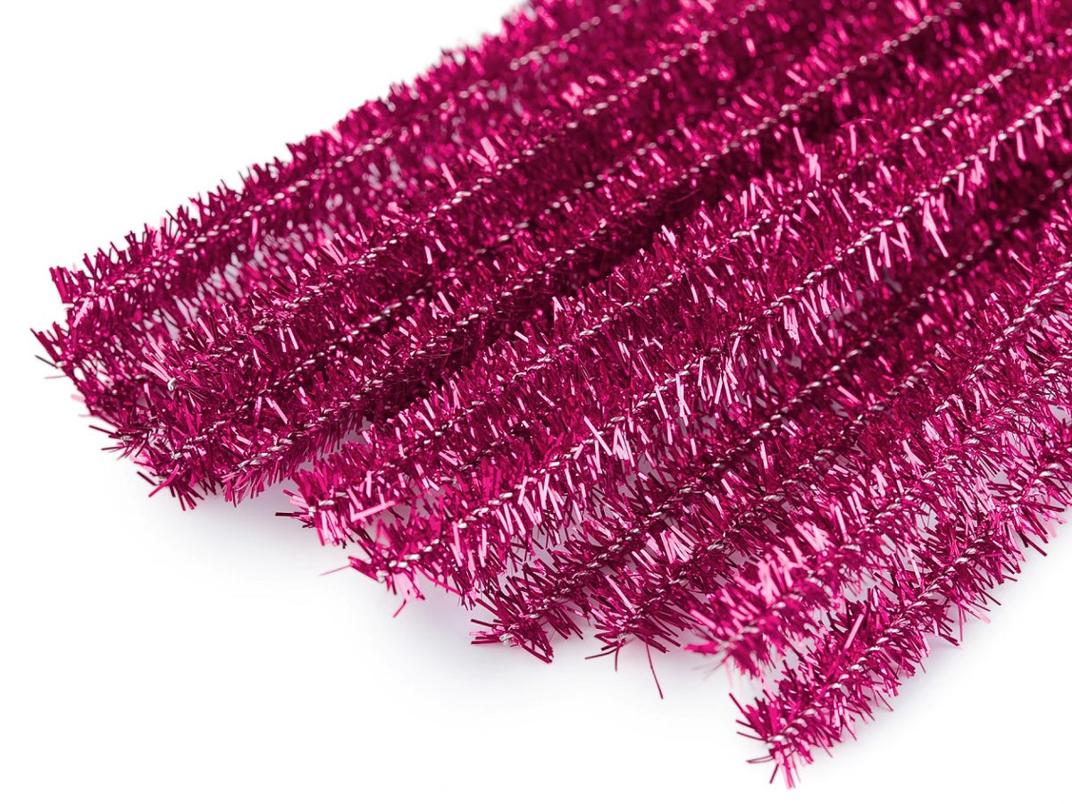 Sarma Lurex Ø6mm - 30 cm - Fuchsia (10buc)