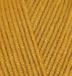 Alize Cotton Gold – 002 – Mustard – fir cu bumbac pentru croșetat