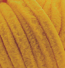 Alize Velluto – 002 – Mustard – fir plușat pentru croșetat