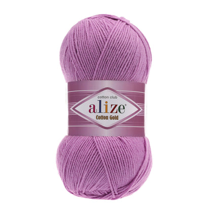 Alize Cotton Gold – 043 – Lilac – fir cu bumbac pentru croșetat