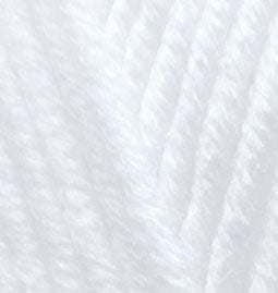 Alize Superlana Maxi – 055 – White – fir gros cu lână pentru tricotat