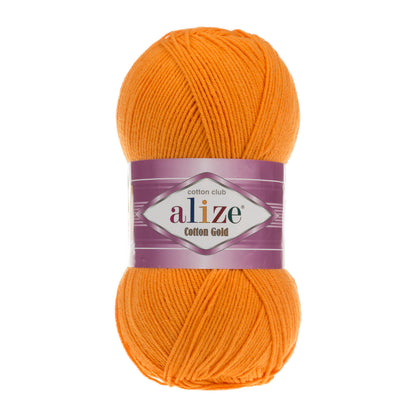 Alize Cotton Gold – 083 – Pumpkin – fir cu bumbac pentru croșetat