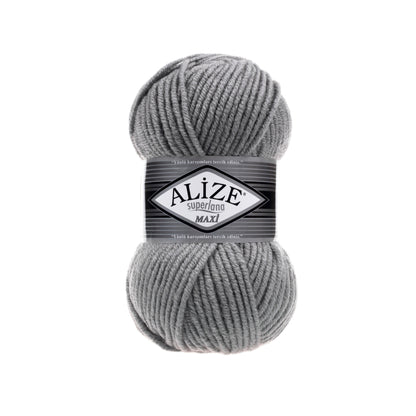 Alize Superlana Maxi - 087 - Grey