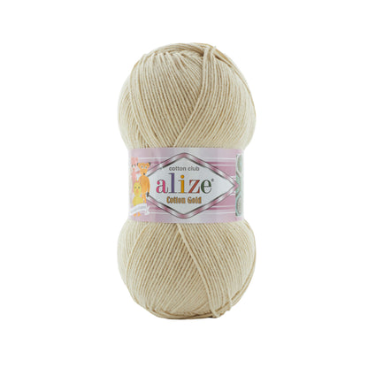 Alize Cotton Gold – 096 – Light Dust – fir cu bumbac pentru croșetat