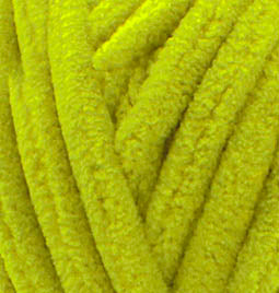 Alize Velluto – 011 – Pistachio Green – fir plușat pentru croșetat