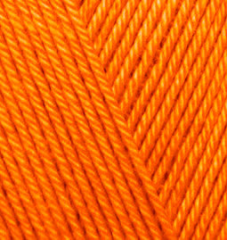 Alize Diva – 120 – Orange – fir fin pentru croșetat și tricotat