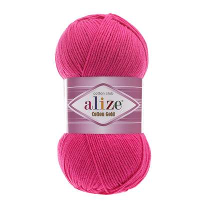 Alize Cotton Gold – 149 – Fuchsia – fir cu bumbac pentru croșetat
