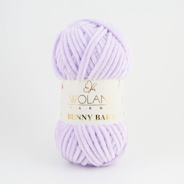 Wolans Bunny Baby – 15 – Light Purple – fir plușat pentru croșetat