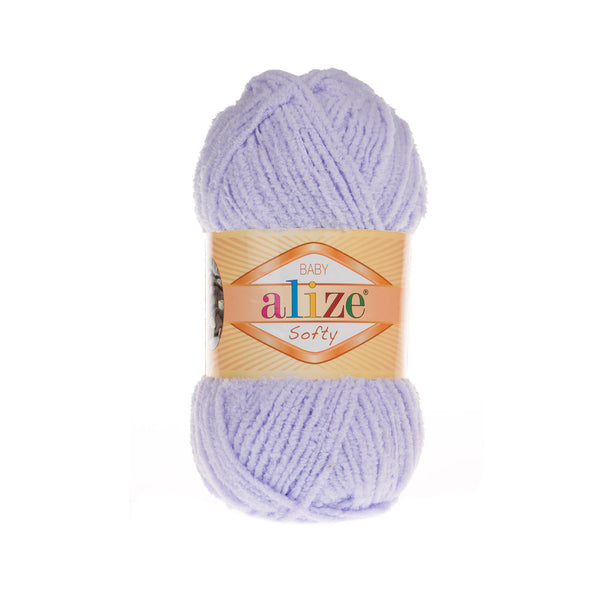 Alize Softy – 146 – Lavender – fir pufos pentru croșetat