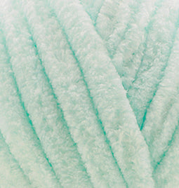 Alize Velluto – 015 – Water Green – fir plușat pentru croșetat