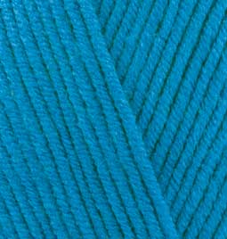 Alize Cotton Gold – 016 – Ocean – fir cu bumbac pentru croșetat
