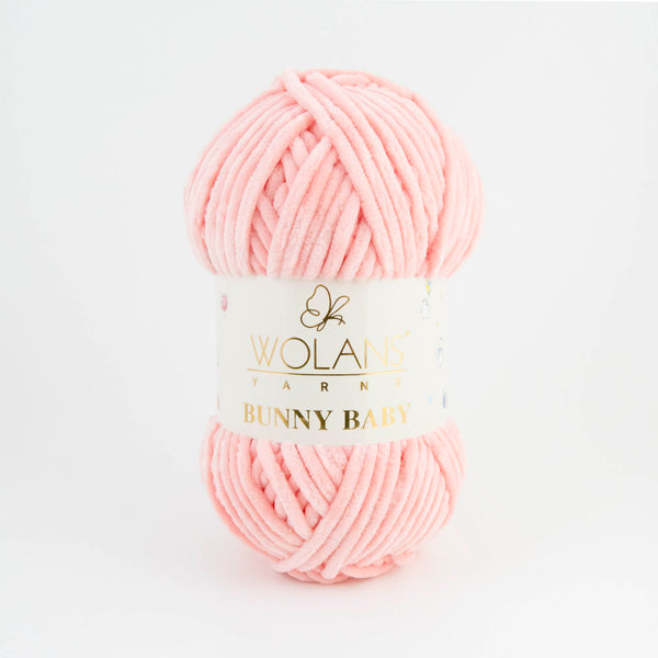 Wolans Bunny Baby – 21 – Salmon – fir plușat pentru croșetat