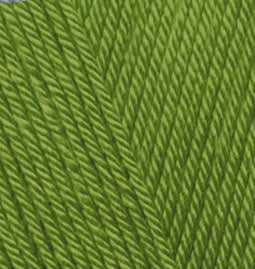Alize Diva – 210 – Green – fir fin pentru croșetat și tricotat
