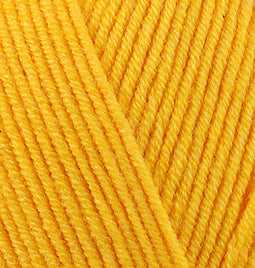 Alize Cotton Gold – 216 – Dark Yellow – fir cu bumbac pentru croșetat