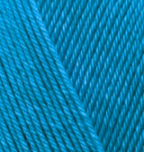 Alize Diva – 245 – Submarine Blue – fir fin pentru croșetat și tricotat