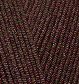 Alize Cotton Gold – 026 – Dark Chocolate – fir cu bumbac pentru croșetat
