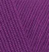 Alize Diva – 297 – Plum – fir fin pentru croșetat și tricotat