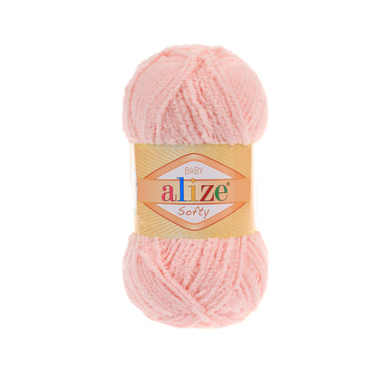 Alize Softy – 340 – Light Pink – fir pufos pentru croșetat