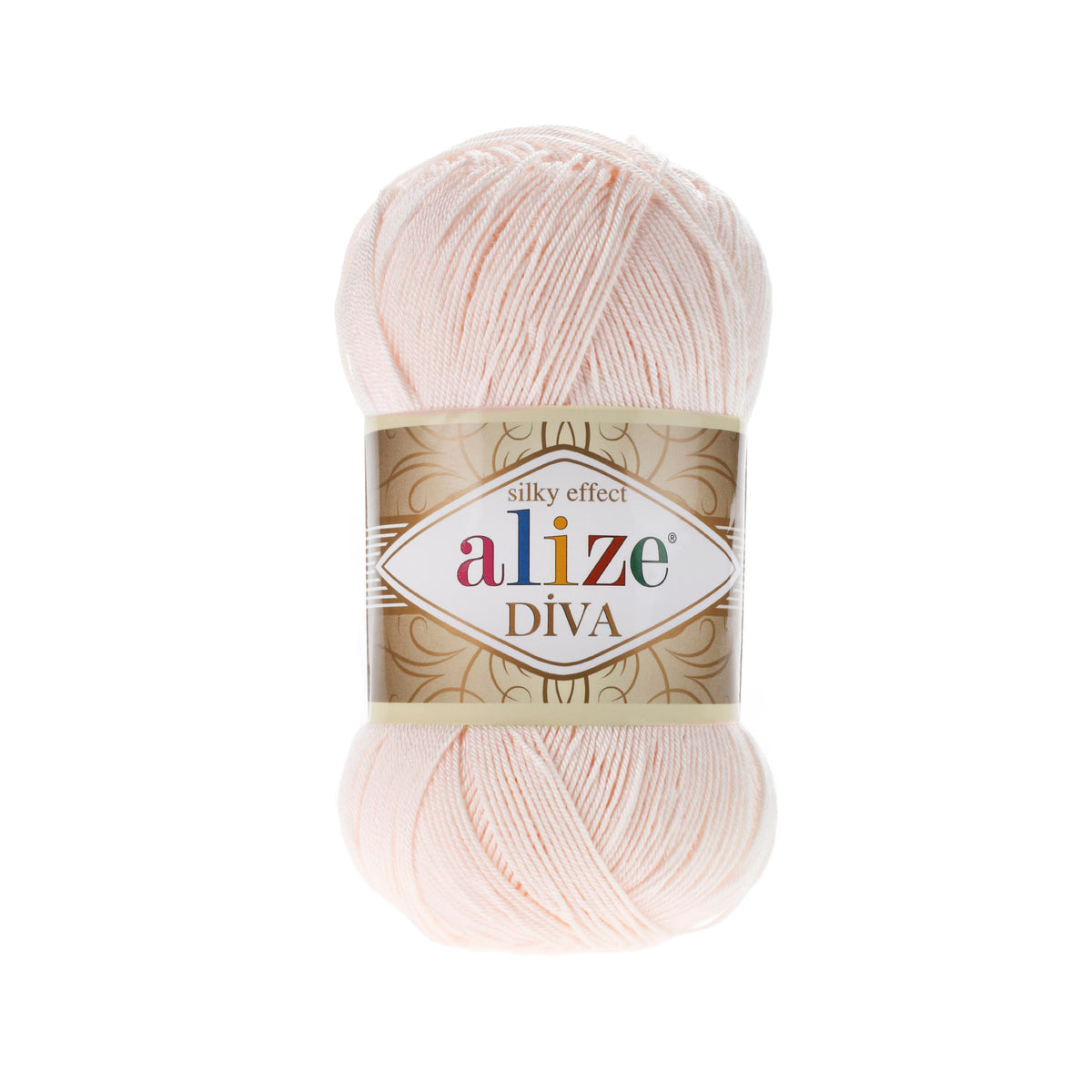 Alize Diva – 382 – Light Powder – fir fin pentru croșetat și tricotat
