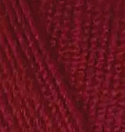 Alize Baby Best – 390 – Blood Red – fir moale pentru croșetat și tricotat