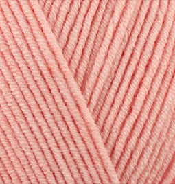 Alize Cotton Gold – 393 – Powder Pink – fir cu bumbac pentru croșetat