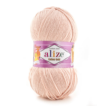 Alize Cotton Gold – 401 – Ice Cream – fir cu bumbac pentru croșetat