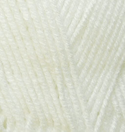 Alize Baby Best – 450 – Dirty White – fir moale pentru croșetat și tricotat