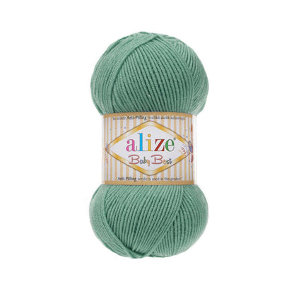 Alize Baby Best – 463 – Cucumber – fir moale pentru croșetat și tricotat