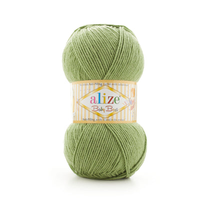 Alize Baby Best – 485 – Green – fir moale pentru croșetat și tricotat