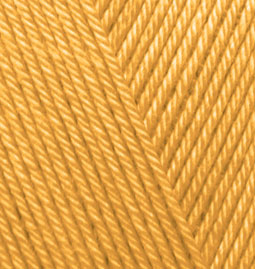 Alize Diva – 488 – Mustard – fir fin pentru croșetat și tricotat