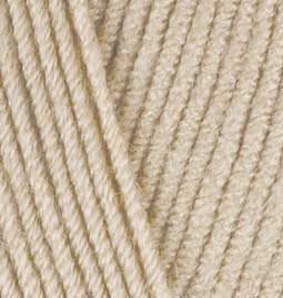 Alize Baby Best – 599 – Dirty White – fir moale pentru croșetat și tricotat