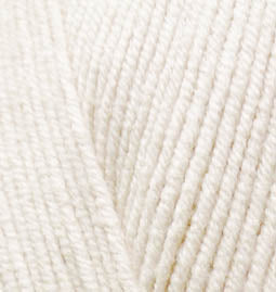 Alize Cotton Gold – 062 – Light Cream – fir cu bumbac pentru croșetat