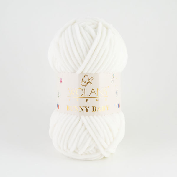 Wolans Bunny Baby – 71 – Pearl – fir plușat pentru croșetat