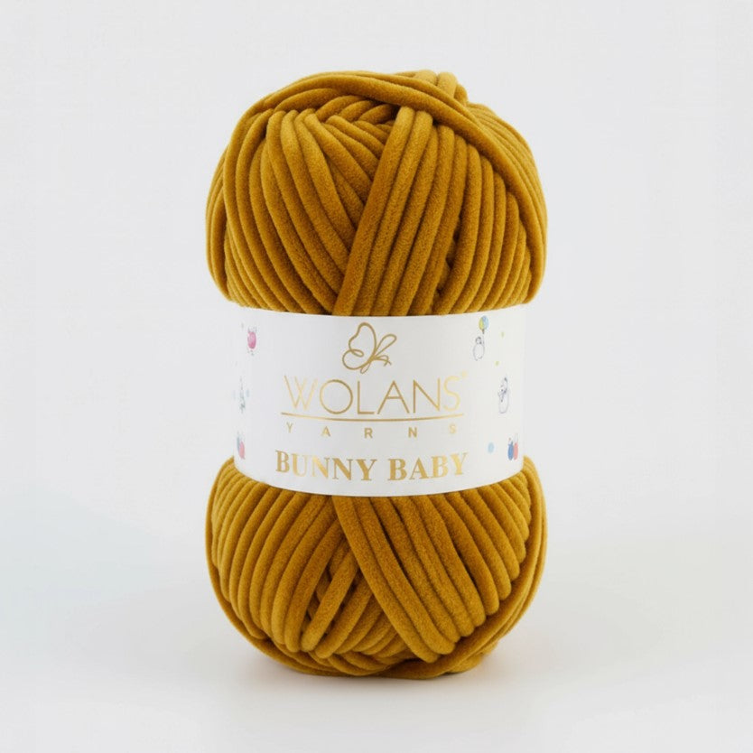 Wolans Bunny Baby - 88 - Dark Mustard