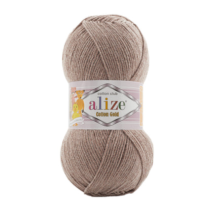 Alize Cotton Gold – 960 – Grey – fir cu bumbac pentru croșetat