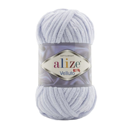 Alize Velluto - 416 - Grey