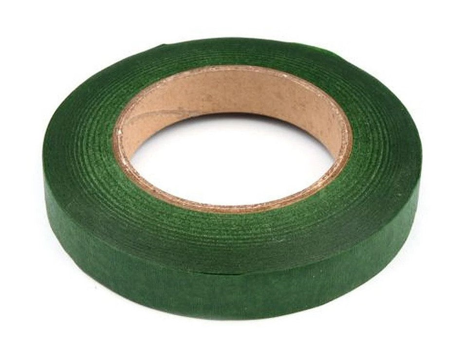 Banda Floristica 12mm / 27m - Verde Ferigă