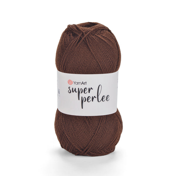 YarnArt SuperPerlee – 005 – Chocolate – fir pentru croșetat și tricotat
