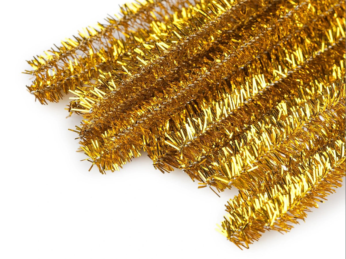 Sarma Lurex Ø6mm - 30 cm - Auriu (10buc)