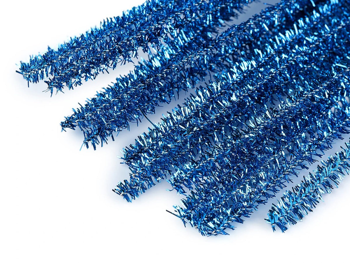 Sarma Lurex Ø6mm - 30 cm - Blue Turcoaz (10buc)